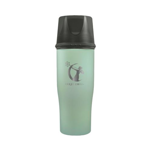 CERES CHILL Mini Breastmilk Chiller Demigoddess, Up to 12 oz. Reusable Storage Container, Keeps Milk at Safe Temperatures for Up to 16 Hours, Bottle Cooler, Connects w/Most Pumps (Zen Green)