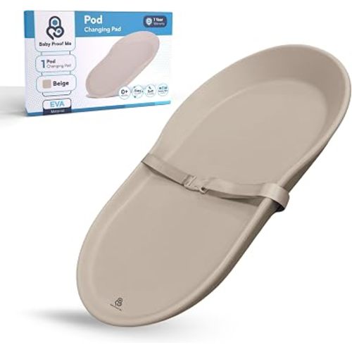 Baby Proof Me Pod Baby Changing Pad - Portable Waterproof Diaper Mat