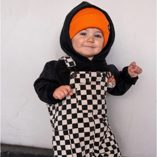 Little Trouble Checkered Overalls | Little Trouble