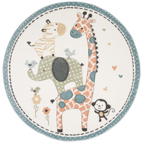 Viv + Rae™ Burgan Kids Ivory Area Rug & Reviews | Wayfair