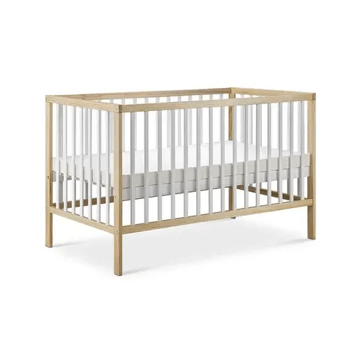 Jengo Zuri Cot Natural/White | Baby Bunting AU