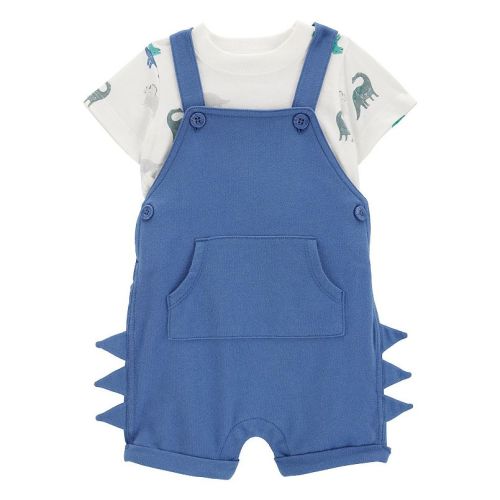 Baby Boy Carter's 2-Piece Dinosaur Tee & Shortalls Set
