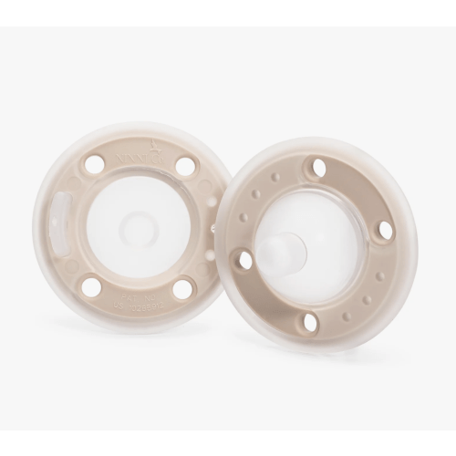Ninni Pacifier- Oatmeal 2 Pack Pacifier Like Breast – Ninni Co