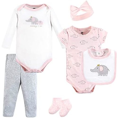 Hudson Baby Unisex Baby Cotton Layette Set 9-12m