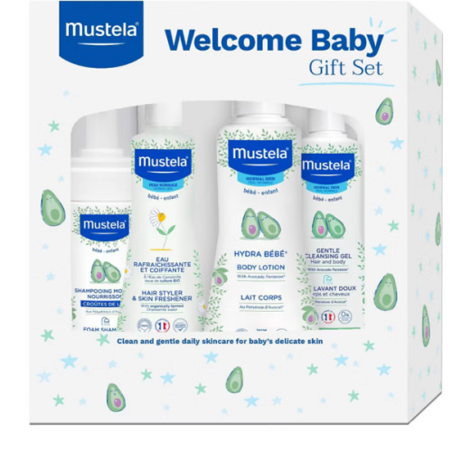 "baby bath shampoo set newborn"