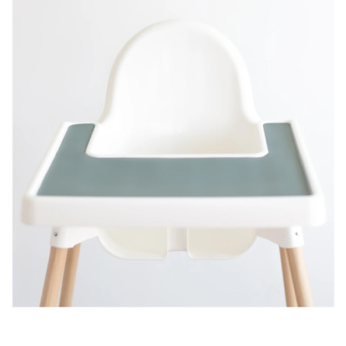 IKEA Highchair Silicone Placemat - Faded Jade – Yeah Baby Goods