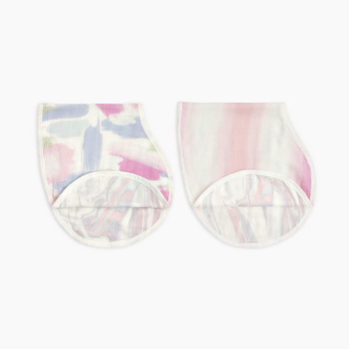 Aden + Anais Silky Soft Burpy Bibs (2 Pack) - Florentine