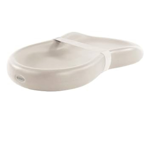 Keekaroo Peanut Changer Baby Vanilla– The Original Made in USA Easy-to-Clean Changing pad and The only Shell Over Foam, Fully Water Repellant