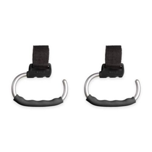 OXO Tot® Handy Stroller Hooks in Grey (Set of 2) - GREY - DOUBLE HOOK