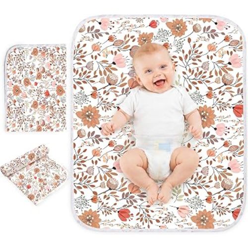 Portable Baby Changing Pad, Waterproof Diaper Changing Mat, 30"x24"