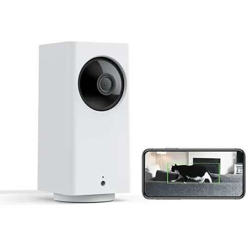 WYZE Cam Pan v2 1080p Pan/Tilt/Zoom Indoor Baby Monitoring Camera with Color Night Vision, Motion and Sound Detection, Home Security Camera Compatible with Alexa & Google Assistant
