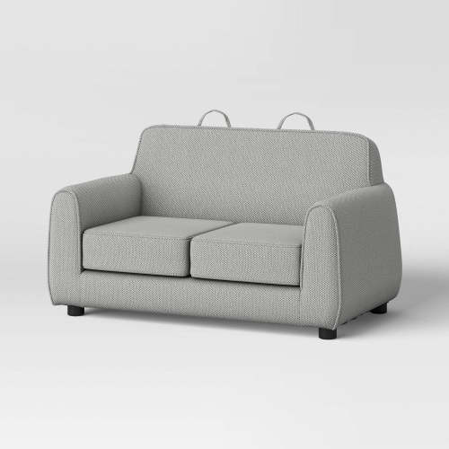 Upholstered Kids' Sofa Gray - Pillowfort (LOCAL PICKUP ONLY)