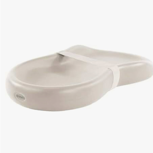 Keekaroo Peanut Changer Baby Vanilla– The Original Made in USA Easy-to-Clean Changing pad and The only Shell Over Foam, Fully Water Repellant