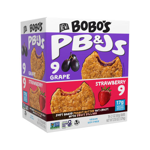 Bobo's PB&J Oat Snacks, Variety Pack, 18 pk. - Sam's Club