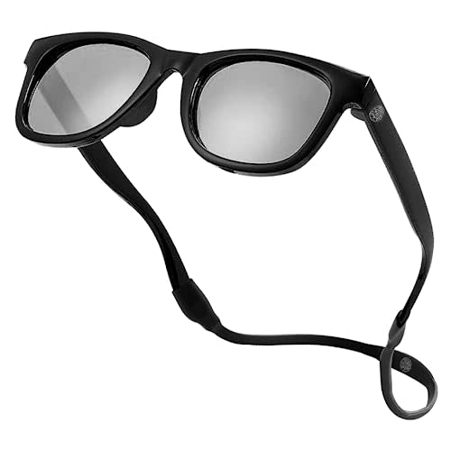 Polarized Baby Sunglasses With Strap - Unbreakable Flexible Infant Sunglasses For Toddlers Newborns 0-24 Months