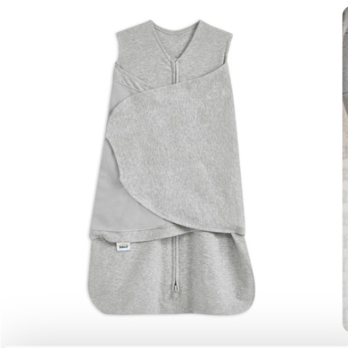 Heather Gray Cotton Swaddle - Small | HALO