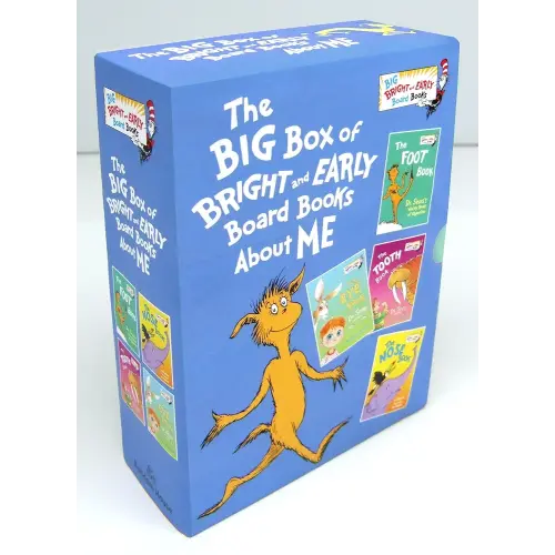 The Big Boxed Set of Bright and Early Board Books About Me: The Foot Book; The Eye Book; The Tooth Book; The Nose Book (Big Bright & Early Board Book)