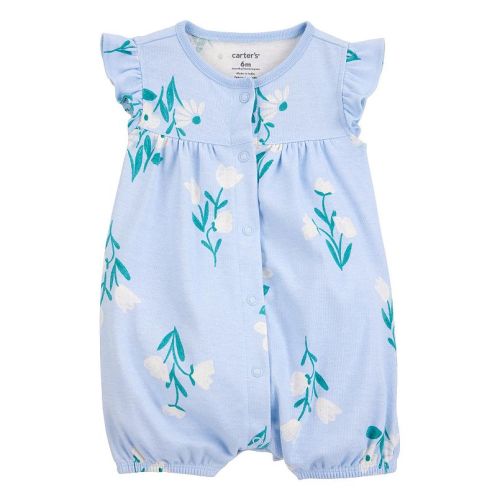 Baby Girl Carter's Floral Flutter Romper 18 Months