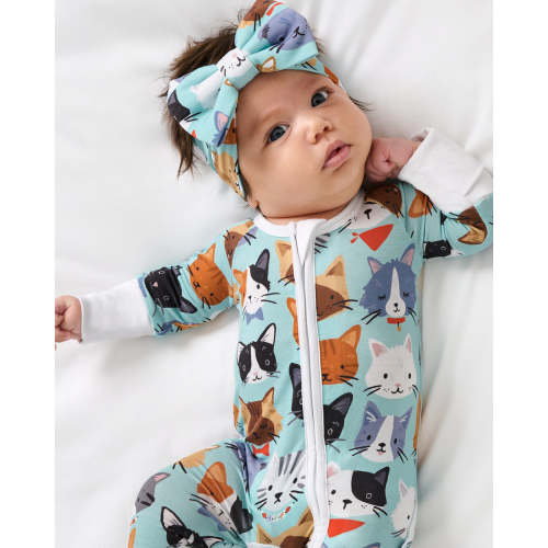 Purrfect Pals Luxe Bow Headband | Little Sleepies