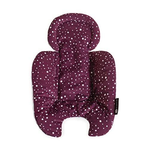 4moms RockaRoo and MamaRoo Infant Insert, Machine Washable, Soft, Plush Fabric, Reversible Design, Maroon