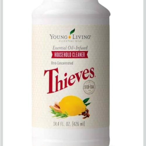 Thieves Household Cleaner | 14.4 oz | Plant-Based Multi-Surface Solution Infused with Essential Oils | Dilute for Floors, Carpets, Glass, Counters, Appliances, and General Home Cleaning