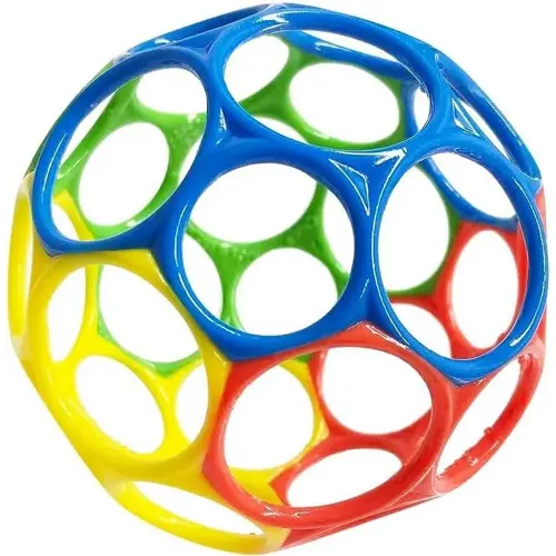 Bright Starts Easy-Grasp Toys, BPA Free, Unisex, Newborn and Up