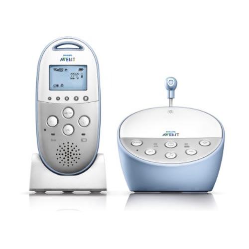 Philips Avent DECT Baby Monitor with Temperature Sensor and Night Mode