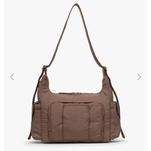 Crossbody Diaper Bag - Hazelnut