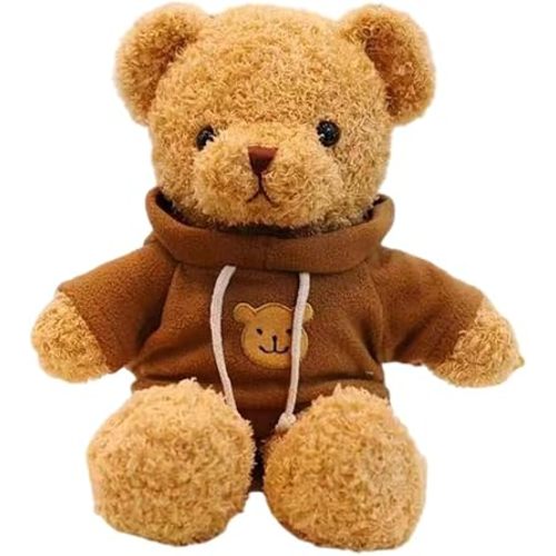 Teddy Bear Stuffed Animal, Teddy Bear Plush Toy, Gifts for Kids Baby Toddlers on Baby Shower (Brown, 12inch)