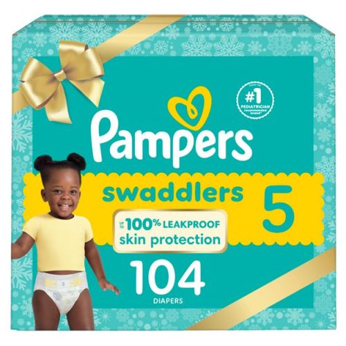 Pampers Swaddlers Active Baby Diapers Super Pack - Size 0 - 84ct