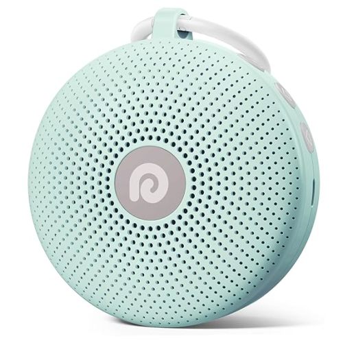 Dreamegg Sound Therapy Machine - Portable Sound Machine for Baby Adult, Features Powerful Battery, 21 Soothing Sound, Noise Canceling for Office & Sleeping, Sound Therapy for Home, Travel, Gift, Green