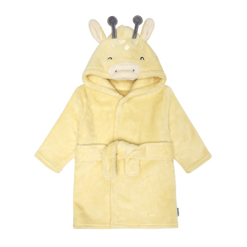 Gerber Baby Neutral Robe, Yellow Giraffe