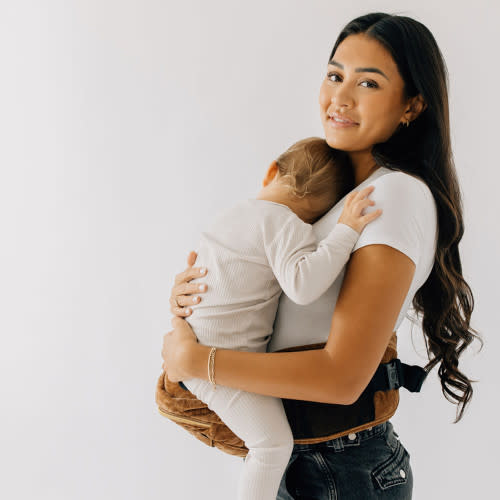 Tushbaby Hip Seat Carrier - Sable/Velvet