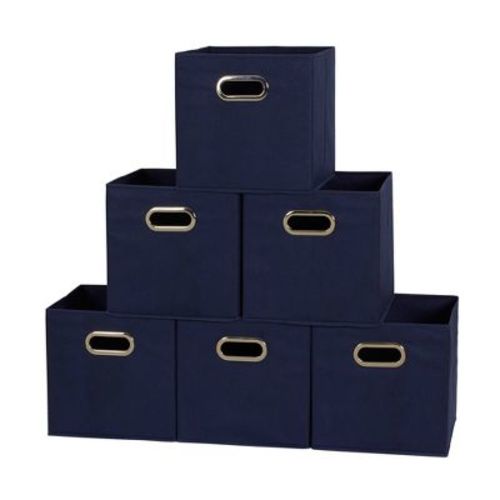 Fabric Storage Bins 6 Piece Set