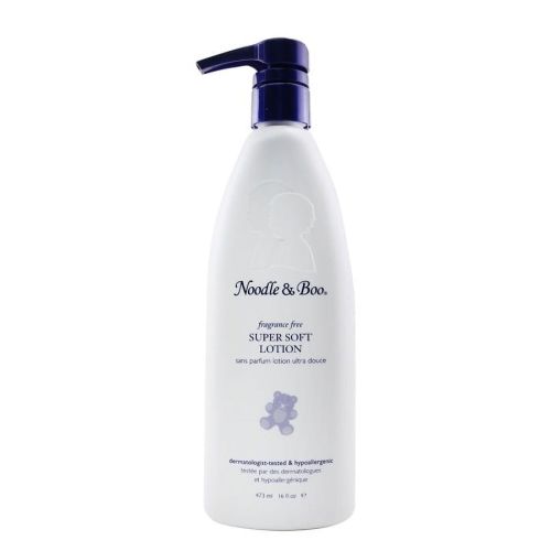 Noodle & Boo Super Soft Lotion - Fragrance Free - For Face & Body  (Dermatologist-Tested & Hypoallergenic) 473ml/16oz