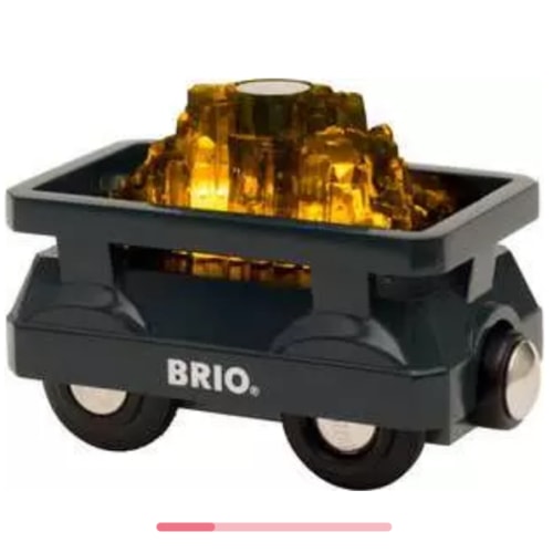 BRIO Light Up Gold Train Wagon