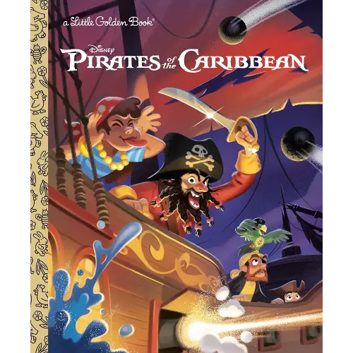 Pirates of the Caribbean (Disney Classic) (Little Golden Book)