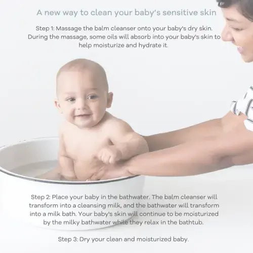lullaby balm-to-milk baby wash