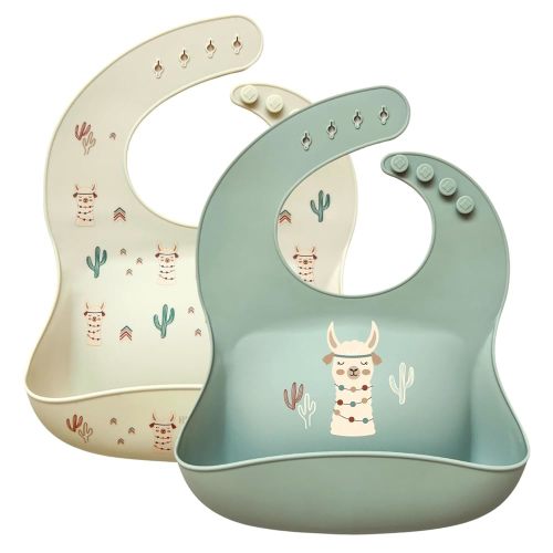 Hippypotamus Silicone Baby Bibs - Soft Waterproof Bibs for Babies & Toddlers