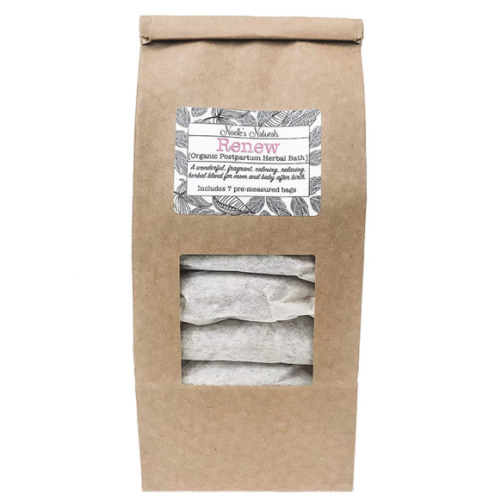 Organic Postpartum Herbal Bath - Pack of 7 sachets - For after childbirth - Sitz Bath - Promotes Healing and Relaxation after birth - V-steam
