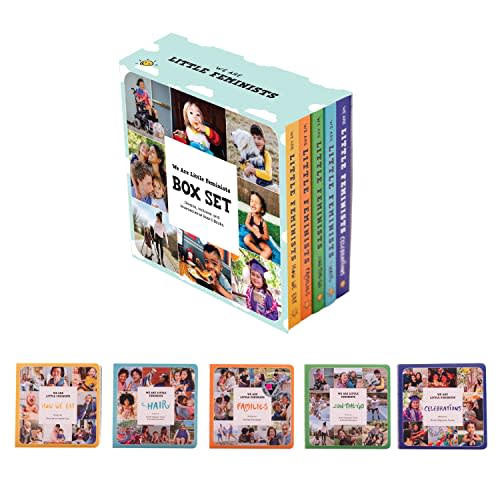 We Are Little Feminists Box Set: Families, How We Eat, On-the-Go, Celebrations, & Hair: Diverse, Inclusive, & Intersectional Board Books