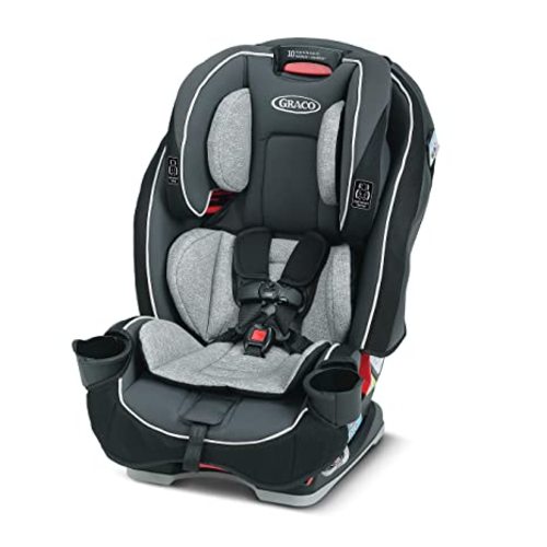 Graco Slimfit 3 in 1 Car Seat -Slim & Comfy Design Saves Space in Your Back Seat, Darcie, One Size - SlimFit