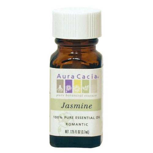 Aura Cacia Jasmine Absolute Essential Oil 0.125 fl. oz. | Aura Cacia