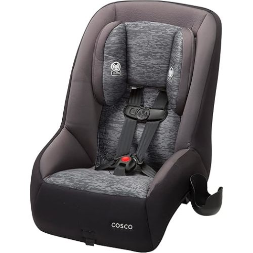 Cosco Mighty Fit 65 DX Convertible Car Seat, Heather Onyx