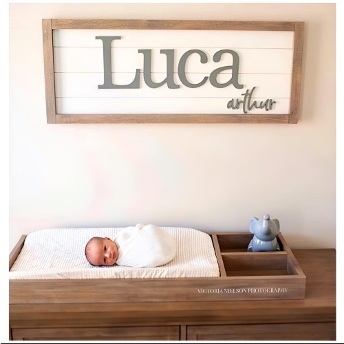 Personalized Nursery Name Sign, Baby Boy Nursery, Baby Shower, Nursery Decor, Baby Name Sign, Baby Girl Nursery, Newborn Photoshoot