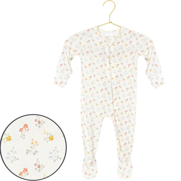 Willow Zipper Footies