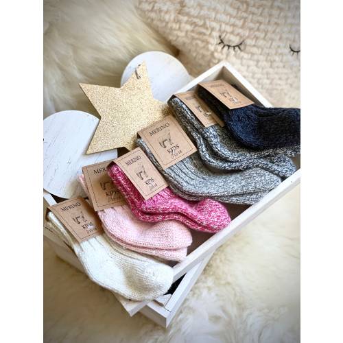 Follkee Baby Merino Wool Socks Perfect Gift Idea Size 12-24 months