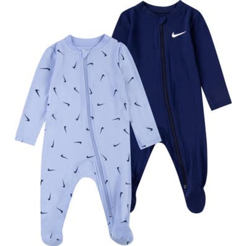 Essential 2-Pack Zip Footies, 6M