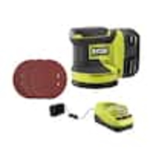 RYOBI ONE+ 18V Cordless 5 in. Random Orbit Sander Kit with 4.0 Ah Battery and Charger PCL406K1
