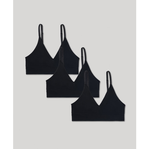 Women’s Everyday Classic T-shirt Bra 3-pack made with Organic Cotton | Pact
